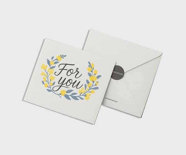 Custom Square Envelopes