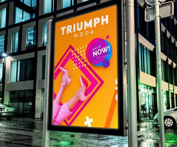 Backlit Poster Film Printing - 2