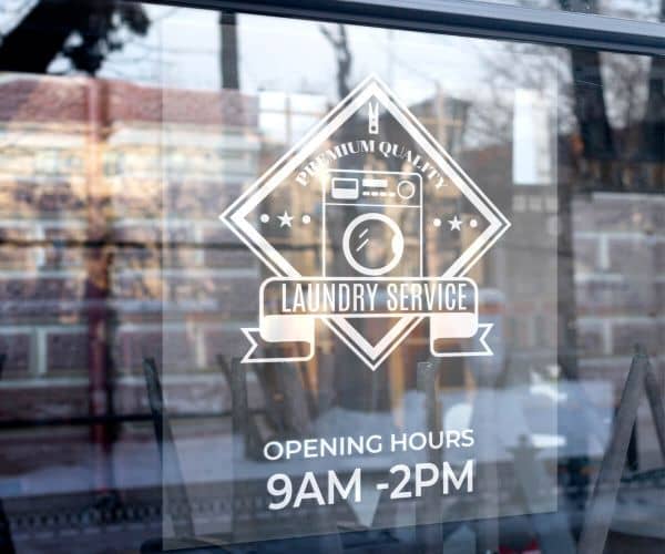 Clear Window Decals - 3