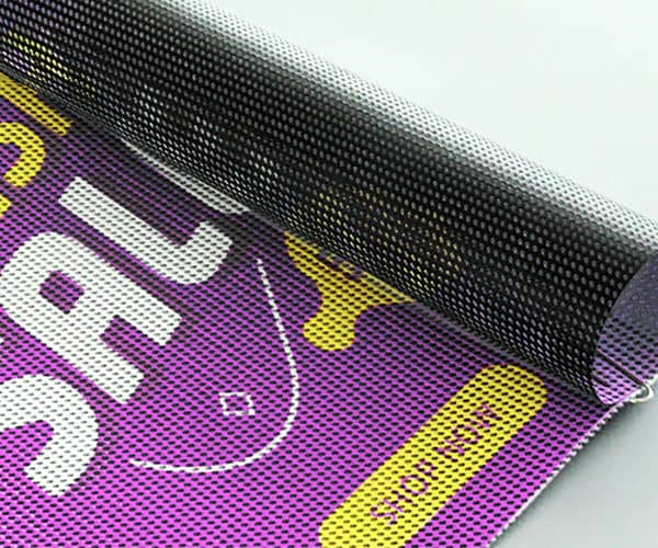 Perforated Window Vinyl - 4