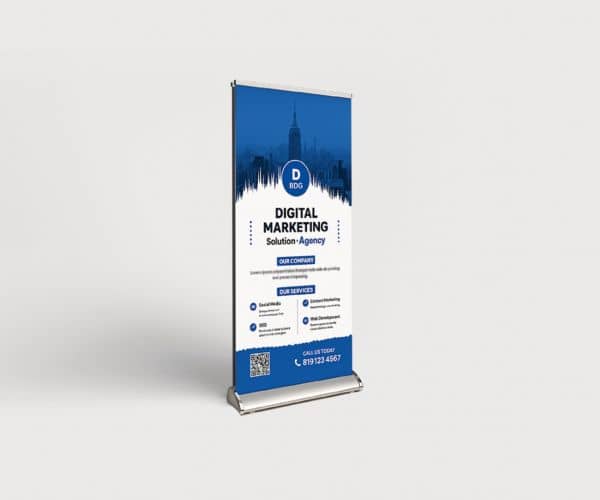Double Sided Retractable Banner Printing - 3