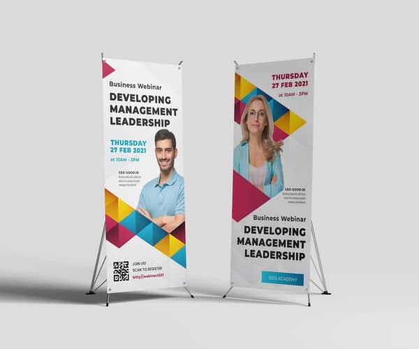 X Banner Stands Printing - 2