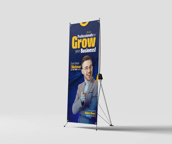 X Banner Stands Printing - 3