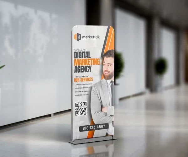 Tension Fabric Banner Stand - 2