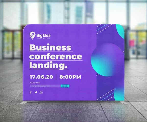 Tension Fabric Backdrop Printing - 2