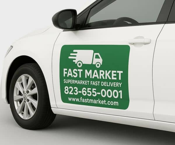 Custom Car Magnets Printing