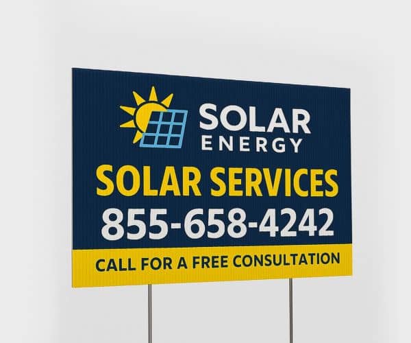 Coroplast Signs Printing