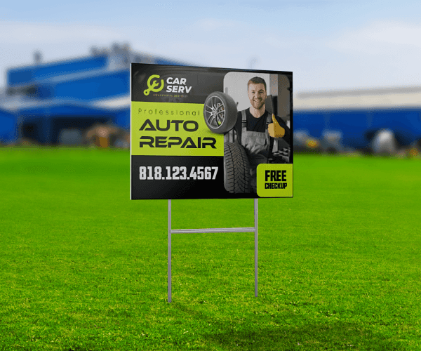 Yard Sign Printing - 2