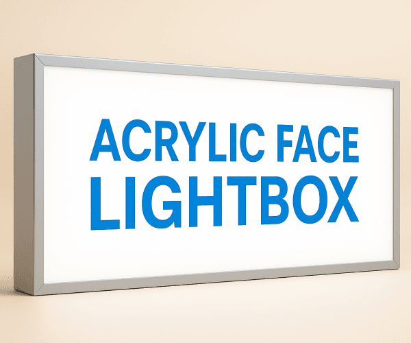 Light Box Sign  - 4