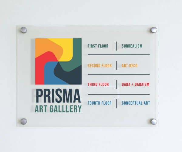Acrylic Business Signs - 2