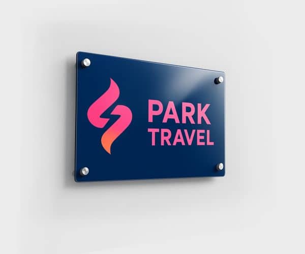 Acrylic Standoff Sign - 4