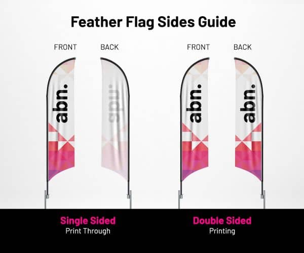 Custom Feather Flag Printing - 4