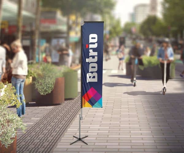 Custom Rectangular Flag Printing - 2