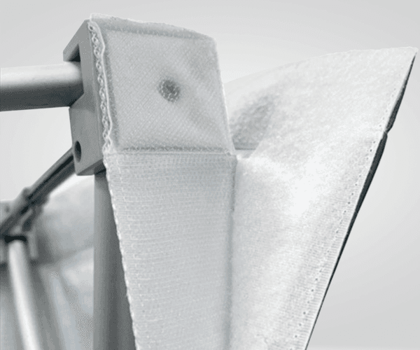 Straight Velcro Fabric Pop Up Display - 5