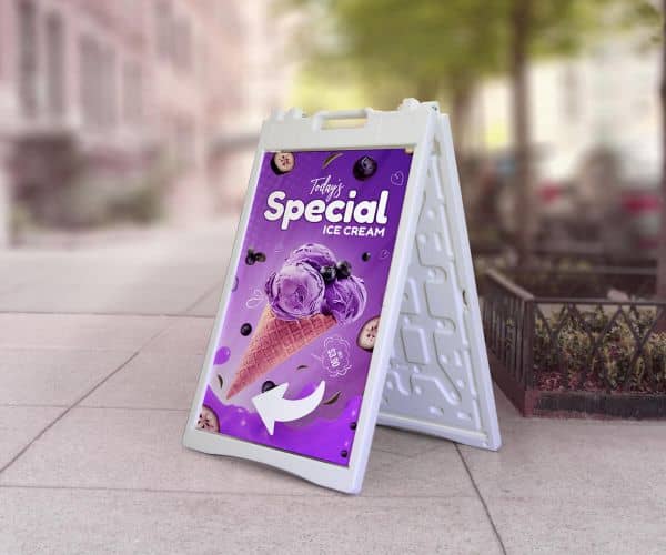 A-Frame Sidewalk Sign - 4