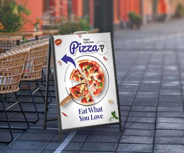 Restaurant Sidewalk Signs - 2