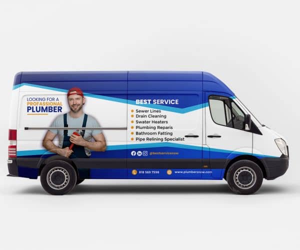 Commercial Van Wrap - 3