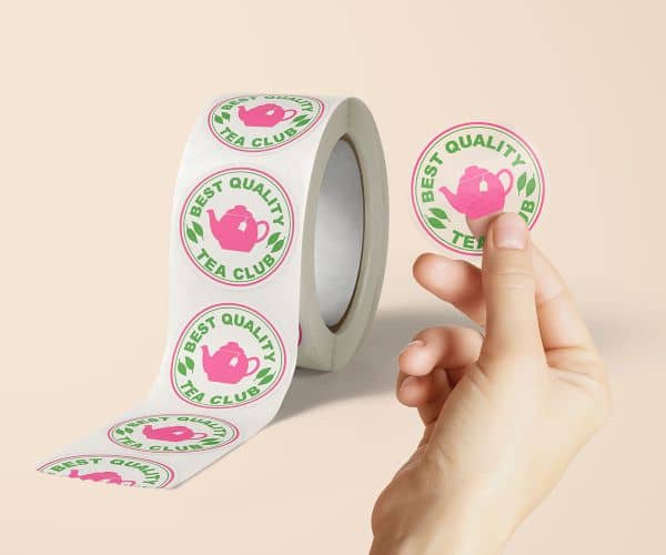 Clear Roll Labels Printing - 2