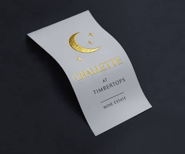 Raised Foil Roll Labels - 4