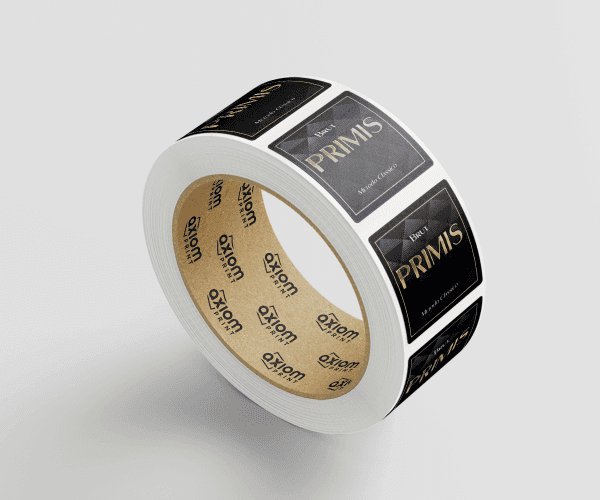 Raised Spot UV Roll Labels - 2