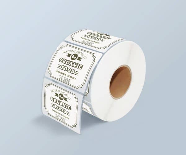 Clear Liner Roll Labels - 2