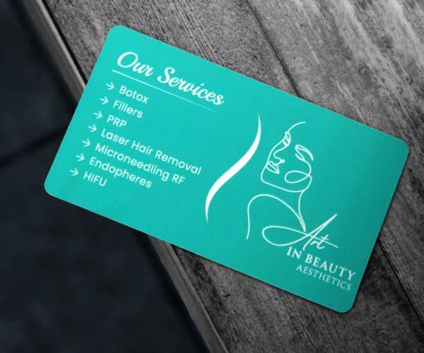 Laminated Business Cards - 4