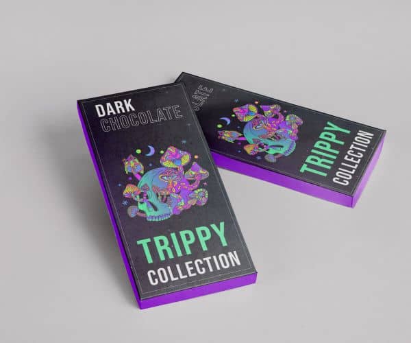 Psychedelic Mushroom Chocolate Bar Packaging - 2