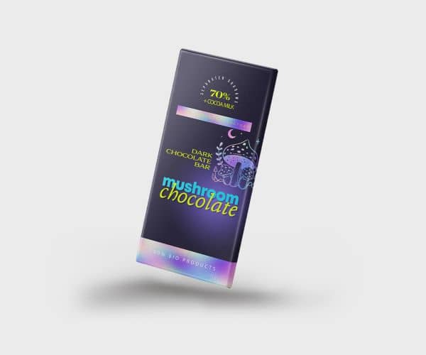 Psychedelic Mushroom Chocolate Bar Packaging - 4
