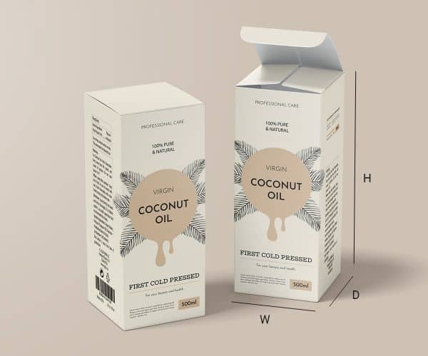 Tuck Top Lock Box Printing - 3