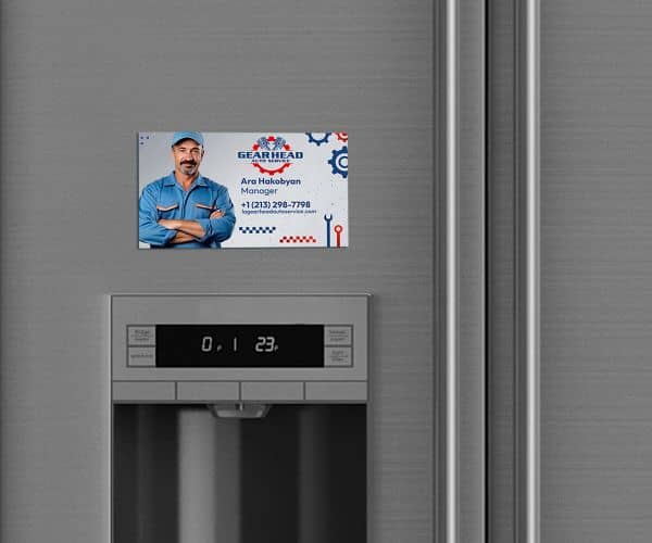 Magnetic Business Card - 2