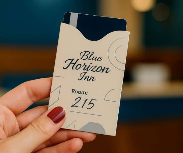 Hotel Key Card Holder Printing - 3