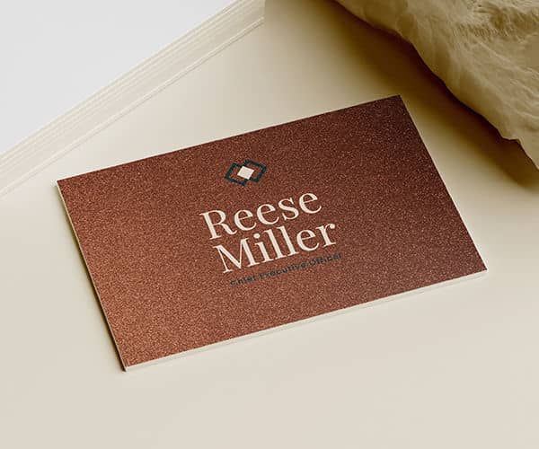 Pearl Metallic Business Card Printing - 5