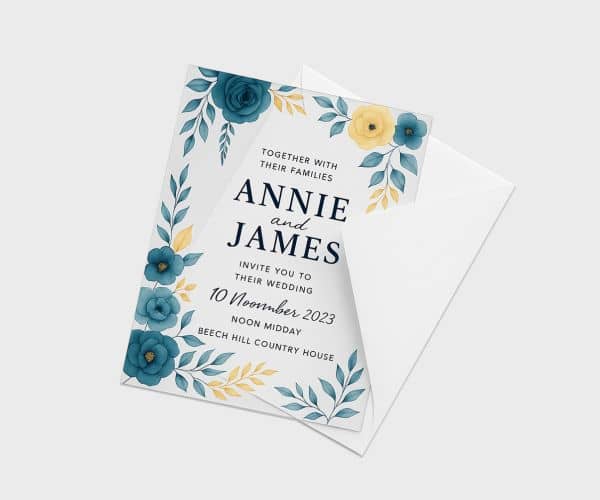 Acrylic Wedding Invitations