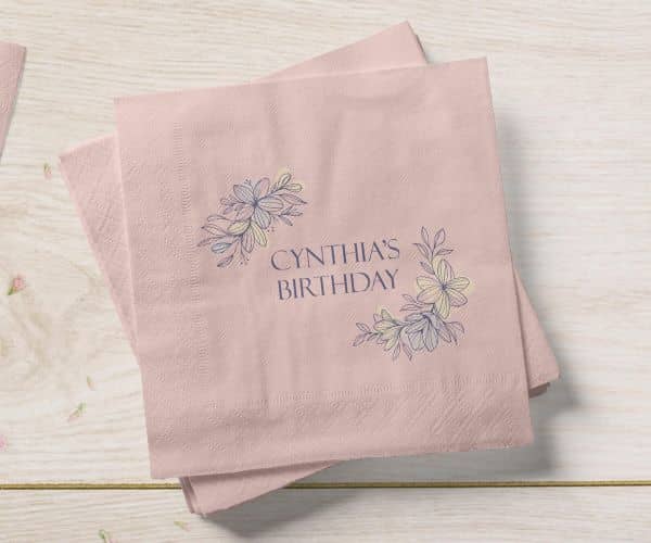 Personalized Cocktail Napkins - 2