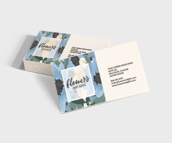 Uncoated Business Cards