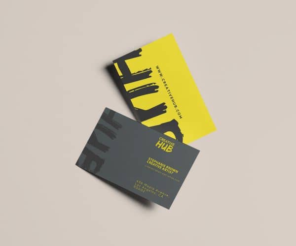 Uncoated Business Cards - 3