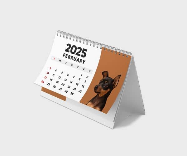 Personalized Table Calendar Printing