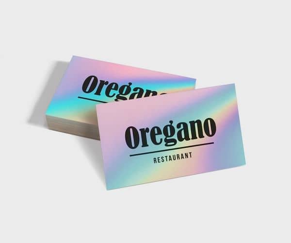 Metallic Business Card Printing