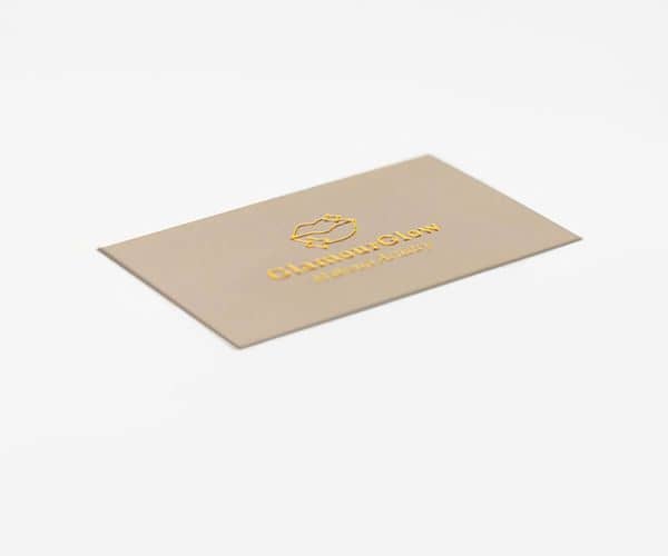 Raised Foil Business Card Printing - 6