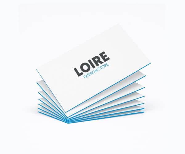 Painted Edge Business Cards - 3