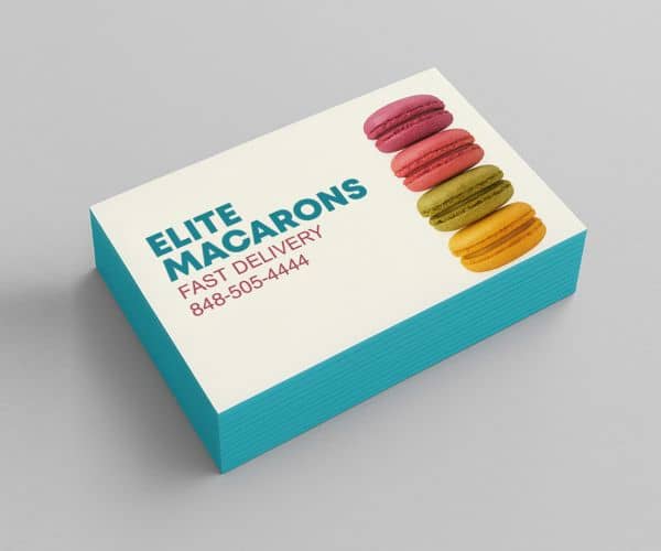 Painted Edge Business Cards - 4