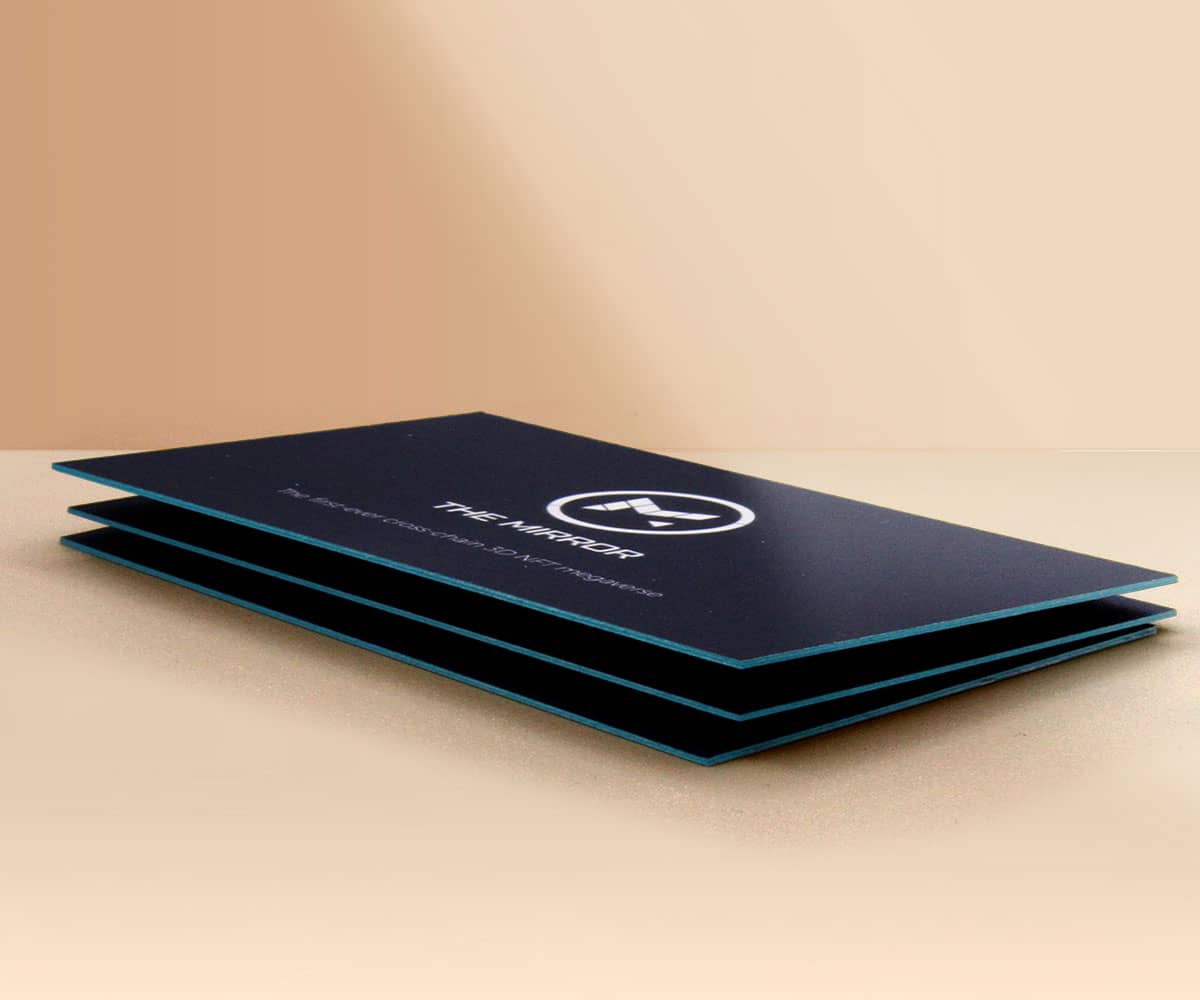 Painted Edge Business Cards - 7