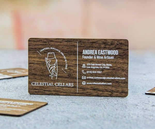Wooden Business Card Printing - 6
