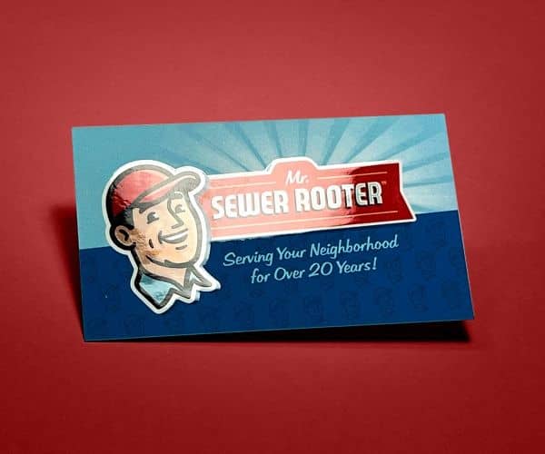 Raised Spot UV Business Cards - 6
