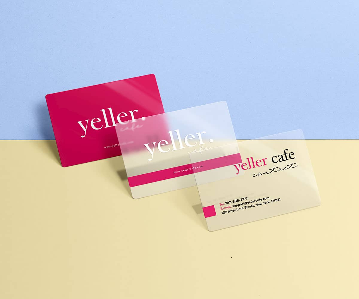 Plastic Business Cards - 2