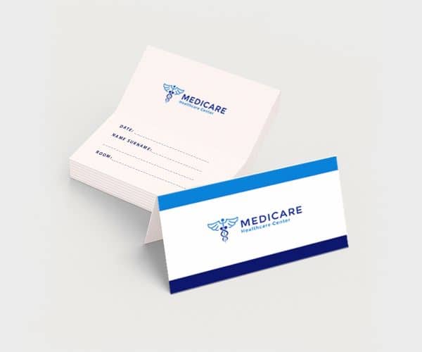 Folded Business Card Printing