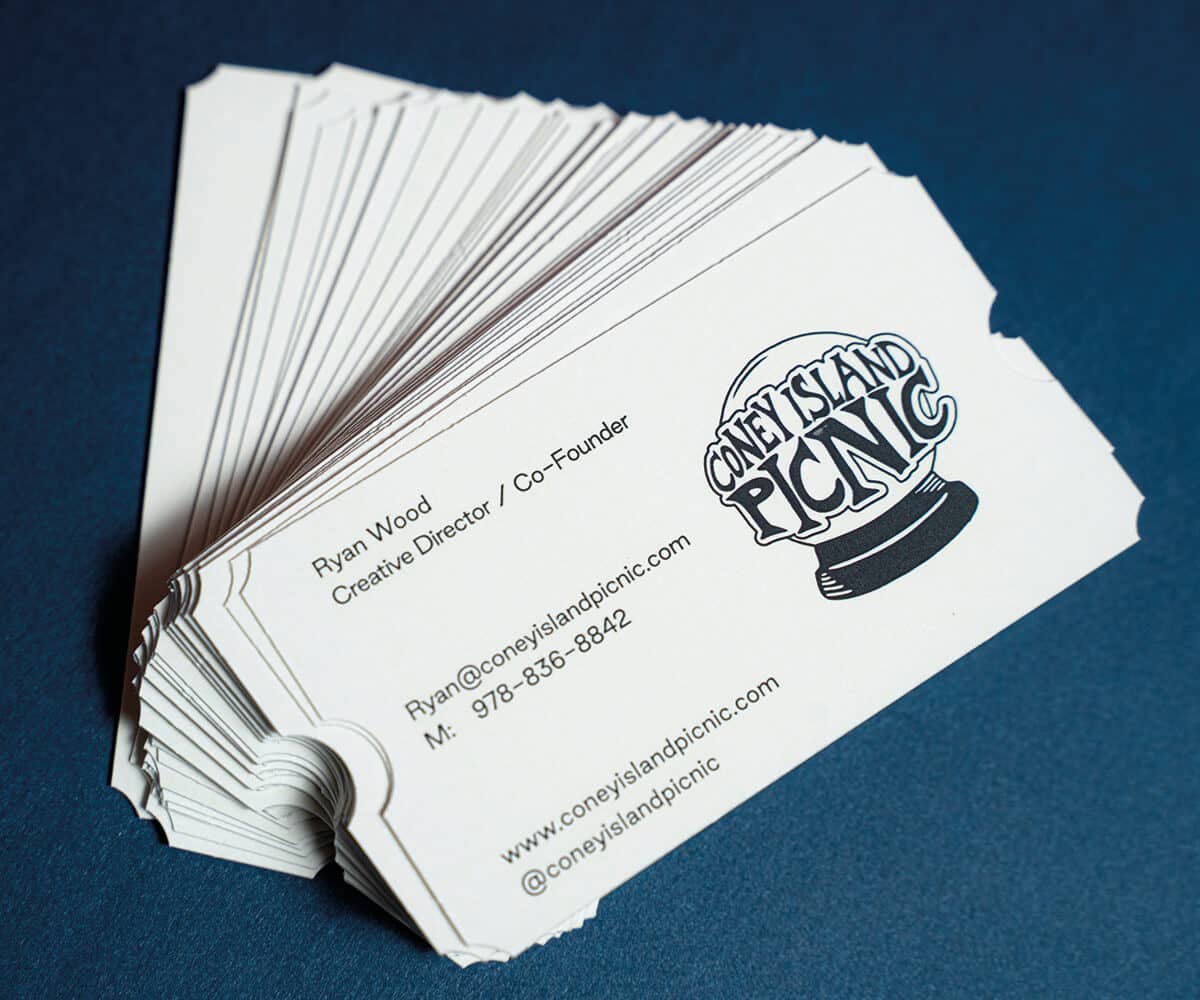 Die Cut Business Cards - 3