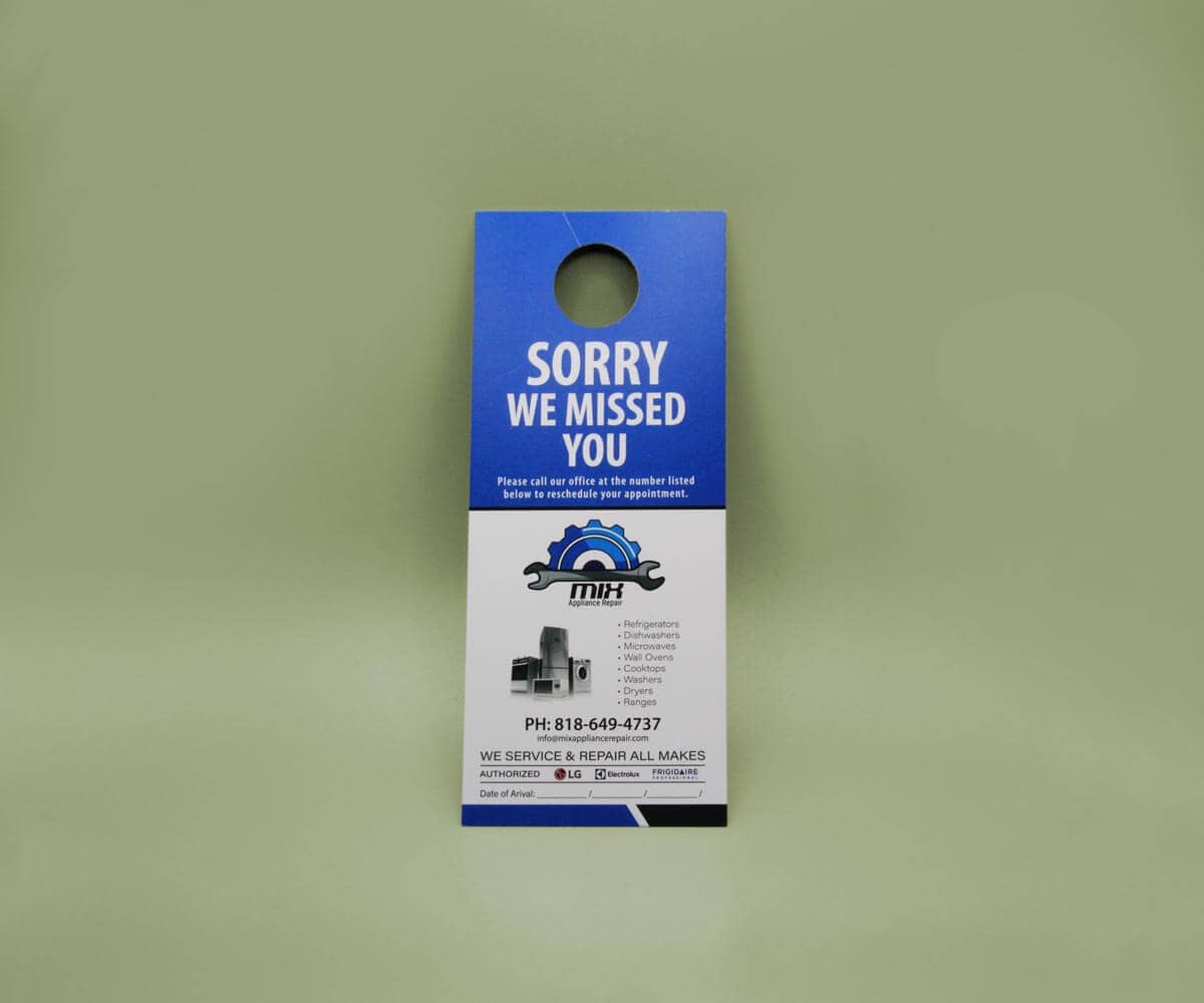 Doorhangers Printing - 3
