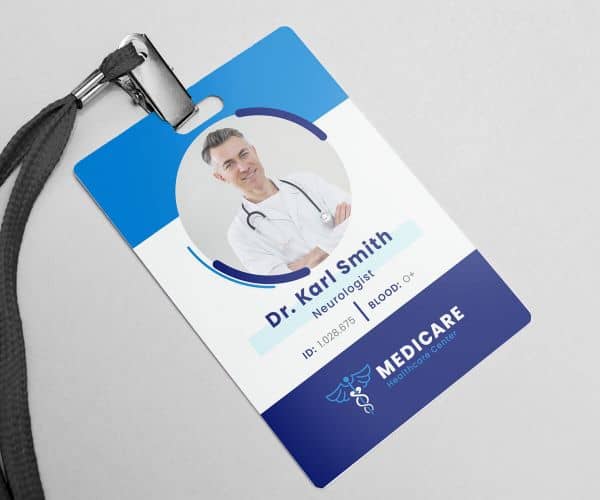 Medical ID Badge Printing - 2