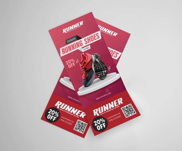 Tear Off / Rip Card Printing - 2